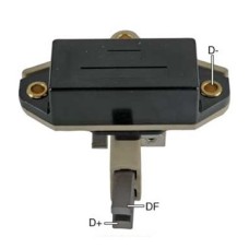 Regulator/Brush Assembly, 24V