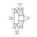 Pulley, 1-V 65MM