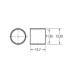 Bushing, D.E., C.E. (1x) Undersize
