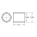 Bushing, D.E. (1x) Undersize